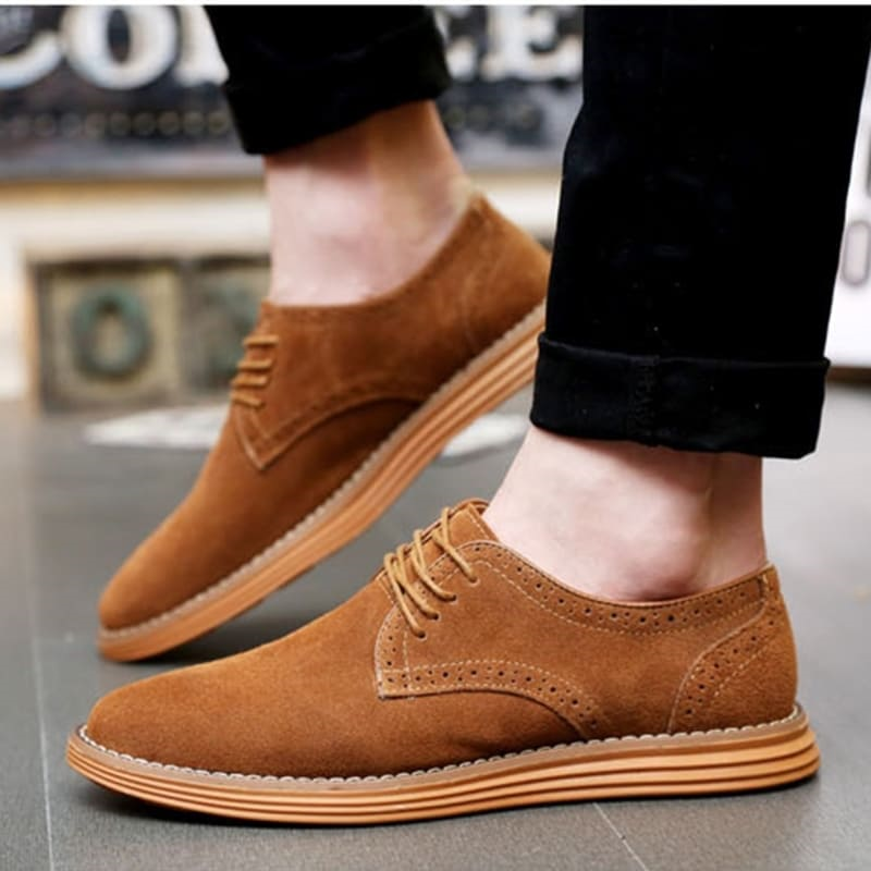 Giày công sở da lộn đẹp 520207-42