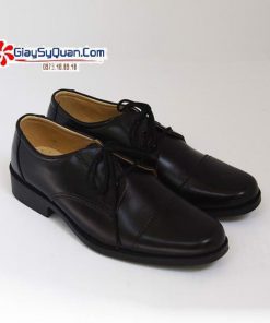 Giày tây quân đội, công an – ra dáng một sĩ quan